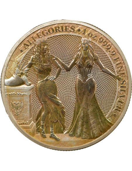 Allemagne Italia & Germania 5 mark Argent 2020 Jelenia Gora