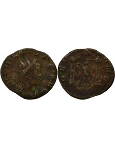 Rome Empire Valérien Ier Temple de Vulcain 1 antoninien Billon 259-260 Trèves