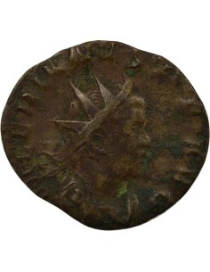 Rome Empire Valérien Ier Temple de Vulcain 1 antoninien Billon 259-260 Trèves 2