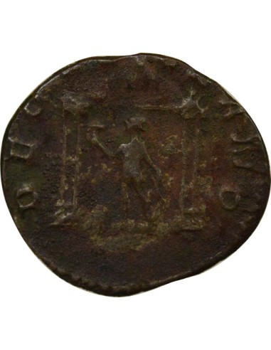Rome Empire Valérien Ier Temple de Vulcain 1 antoninien Billon 259-260 Trèves