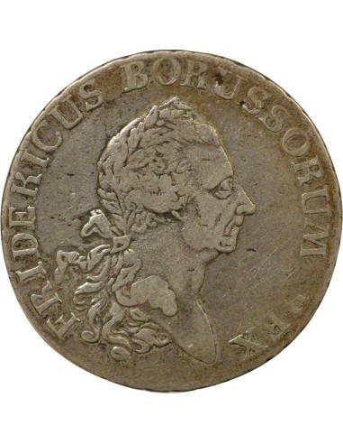 Etats Allemands (Prusse) Frédéric II de Prusse Frédéric II - Thaler Argent - 1783 E Königsberg 1 thaler Argent 1783 Königsberg
