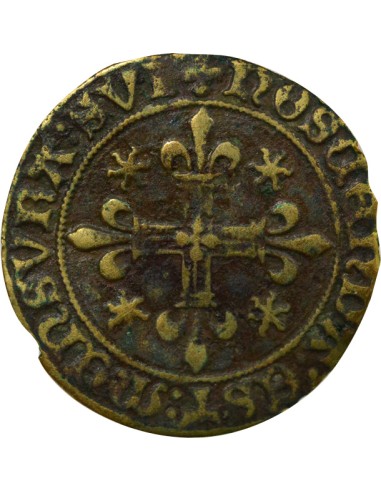 François Ier Chambre des Comptes du Roi 1 jeton Laiton XVIe Siècle