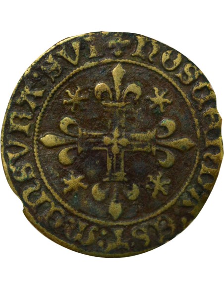 François Ier Chambre des Comptes du Roi 1 jeton Laiton XVIe Siècle