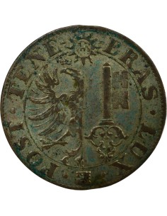 Suisse (Genève) 25 Centimes - 1844 Genève 25 centimes Billon 1844 G Genève 2