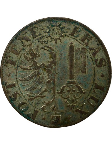 Suisse (Genève) 25 Centimes - 1844 Genève 25 centimes Billon 1844 G Genève