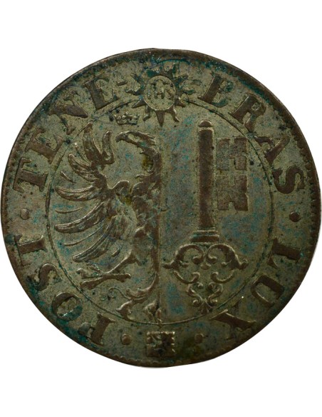 Suisse (Genève) 25 Centimes - 1844 Genève 25 centimes Billon 1844 G Genève