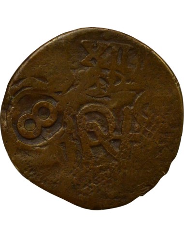 Espagne Felipe IV Philippe IV - 8 Maravedis - 1658 / 1659 8 maravedis Cuivre 1658-1659