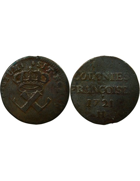 Colonies Françaises Louis XV Louis XV - 9 Deniers
