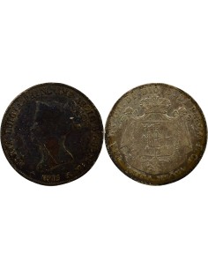 Duché de Parme et Plaisance Marie-Louise d'Autriche  Marie Louise - Lire Argent - 1815 Milan 1 lire Argent 1815 M Milan