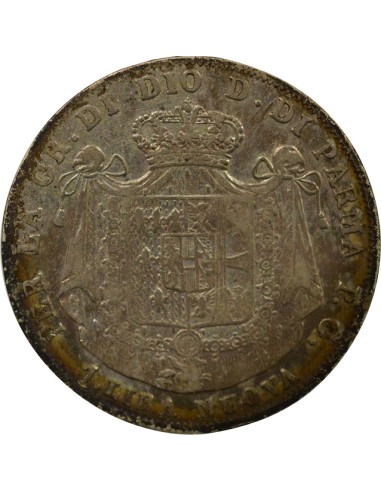 Duché de Parme et Plaisance Marie-Louise d'Autriche  Marie Louise - Lire Argent - 1815 Milan 1 lire Argent 1815 M Milan