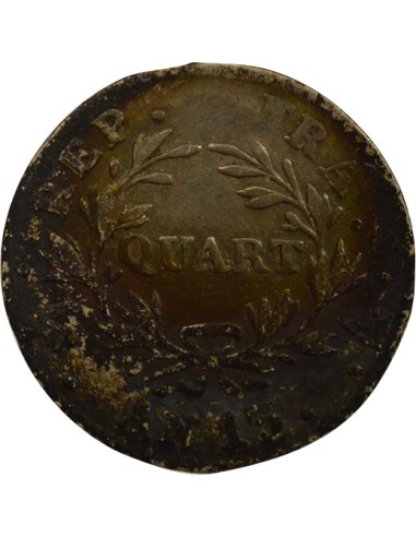 Roi d'Italie Napoléon I - 1/4 Franc Argent - An 13 A Paris 1/4 franc Argent AN 13 A - Paris