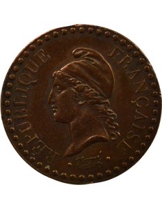 IIe République 1 centime Cuivre 1848 A - Paris 2