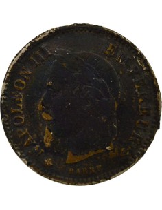 Napoléon III Tête Laurée 20 centimes Argent 1868 A - Paris 2