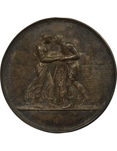 Andrieu - 1845 / 1860 1 jeton Argent 1845-1860 A Paris