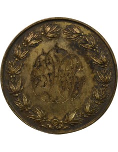 Mariage 1 jeton Argent 1862 A Paris 2