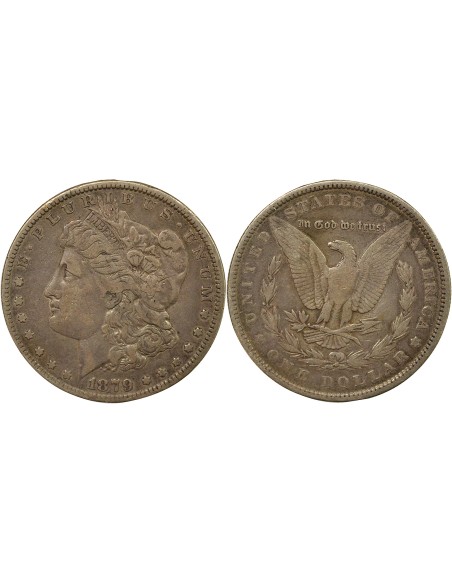 Etats Unis d'Amérique Morgan 1 Dollar Argent 1879 Philadelphie