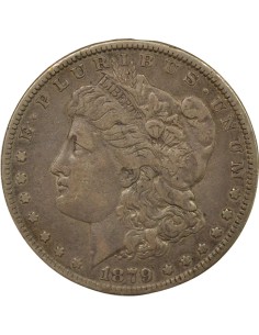 Etats Unis d'Amérique Morgan 1 Dollar Argent 1879 Philadelphie 2