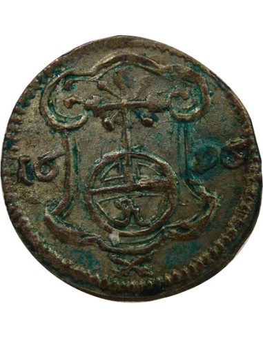 Etats Allemands (Saxe) Auguste II le Fort Frédéric Auguste I - Pfennig Argent - 1696 Dresde 1 pfennig Argent 1696 C Dresden (Sax
