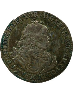 Etats Allemands (Saxe) Auguste III de Pologne Frédéric Auguste II - Groschen Argent - 1740 Dresde 1 groschen Argent 1740 C Dresd 2