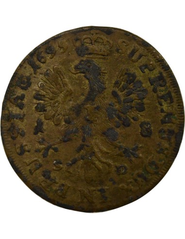 Etats-Allemands (Brandebourg-Prusse) Frédéric Ier de Prusse Frédéric III - 18 Groschen Argent - 1699 Königsberg 18 groschen Arge