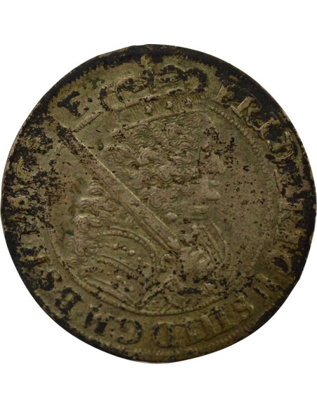 Etats-Allemands (Brandebourg-Prusse) Frédéric Ier de Prusse Frédéric III - 18 Groschen Argent - 1699 Königsberg 18 groschen Arge