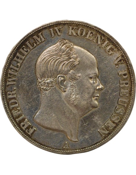 Etats Allemands (Prusse) Frédéric-Guillaume IV Frédéric Guillaume IV - 2 Thalers Argent - 1856 A Berlin 2 thalers Argent 1856 A