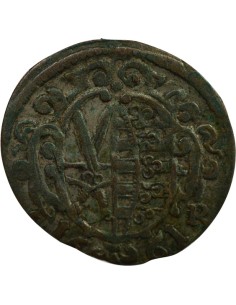 Etats Allemands (Saxe) Jean-Georges II de Saxe Jean Georges II - Dreier Argent - 1661 Dresde 3 pfennig Argent 1661 C Dresden (Sa 2