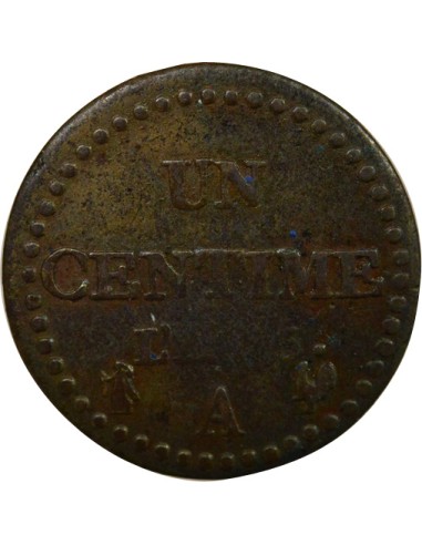 Dupré 1 centime Cuivre An 6 A - Paris