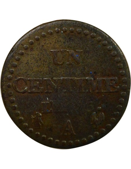 Dupré 1 centime Cuivre An 6 A - Paris