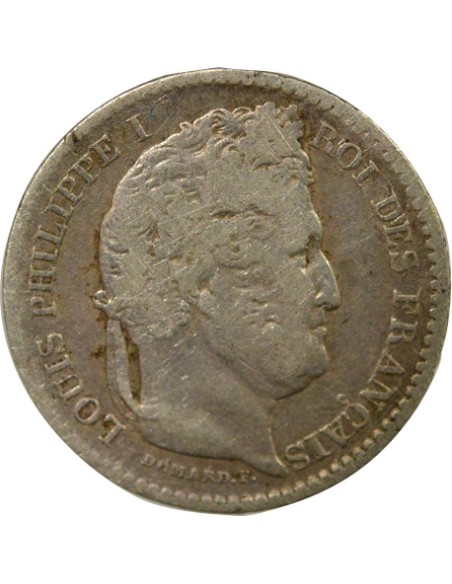 Louis-Philippe Ier Louis-Philippe I - 25 Centimes Argent - 1845 W Lille 25 centimes Argent 1845 W Lille