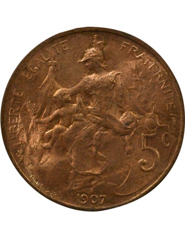 Dupuis 5 centimes Bronze 1907 A Paris