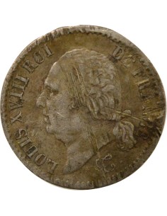 Louis XVIII Louis XVIII - 1/4 Franc Argent - 1819 W Lille 1/4 franc Argent 1819 W Lille 2