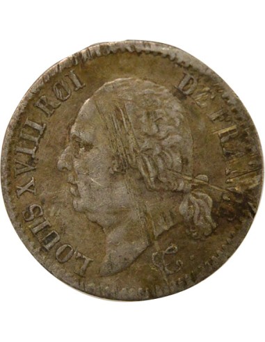 Louis XVIII Louis XVIII - 1/4 Franc Argent - 1819 W Lille 1/4 franc Argent 1819 W Lille