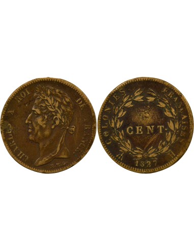 Colonies Françaises Charles X Antilles Françaises