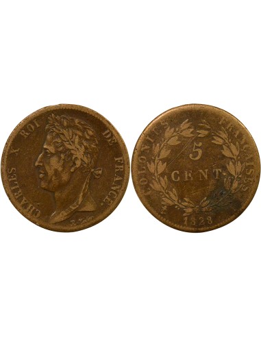 Colonies Françaises Charles X Guyane