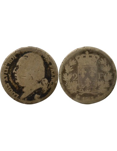 Louis XVIII Louis XVIII - 2 Francs Argent - 1817 A Paris 2 francs Argent 1817 A - Paris