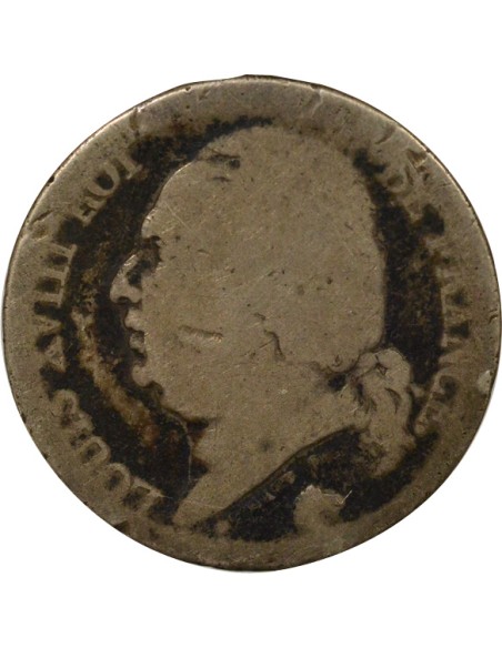 Louis XVIII Louis XVIII - 2 Francs Argent - 1817 A Paris 2 francs Argent 1817 A - Paris