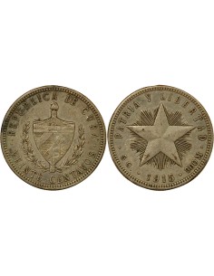 Cuba 20 Centavos Argent - 1915 Philadelphie 20 centavos Argent 1915 Philadelphie