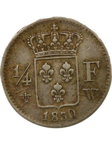 Charles X Charles X - 1/4 Franc Argent - 1830 W Lille 1/4 franc Argent 1830 W Lille