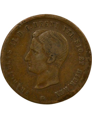 Royaume des Deux-Siciles François II des Deux Siciles François II - 2 Tornesi - 1859 2 tornesi Cuivre 1859