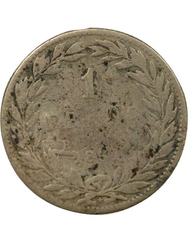 Louis-Philippe Ier Tête nue 1 franc Argent 1831 B Rouen