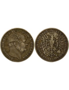 Etats Allemands (Prusse) Frédéric-Guillaume IV Frédéric Guillaume IV - Thaler Argent - 1859 A Berlin 1 thaler Argent 1859 A Berl