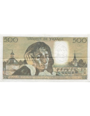 500 Francs Pascal - 05-12-1974 - Série K.48 500 francs 1974