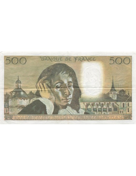500 Francs Pascal - 05-12-1974 - Série M.45 500 francs 1974