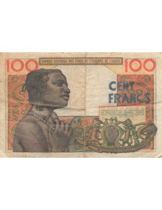 BCEAO 100 Francs - Sénégal - ND (1961) - P.701K 100 francs 1961 2