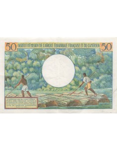AEF 50 Francs - ND (1957) - P.31 50 francs 1957 2
