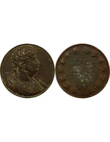 Joachim Murat Joachim Murat - Médaille Plomb plaqué Bronze - 1815 1 jeton Plomb Plaqué Bronze 1815