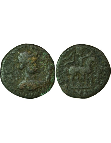Empire Kouchan Vima Takto Vima Takto - Tetradrachme - 80 / 90 1 tetradrachme Cuivre 80-90