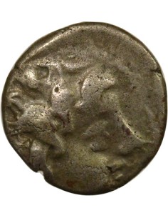 Gaule (Pictons) au Cavalier ailé 1 drachme Argent 120 / 80 Av JC 2