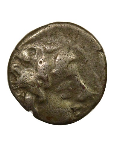Gaule (Pictons) au Cavalier ailé 1 drachme Argent 120 / 80 Av JC
